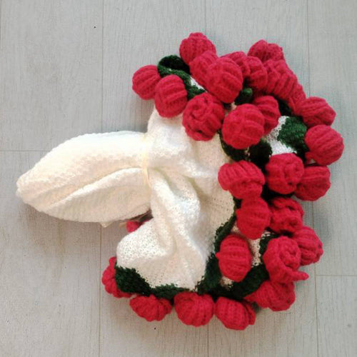 Bouquet de roses rouges 60 cm 36 fleurs