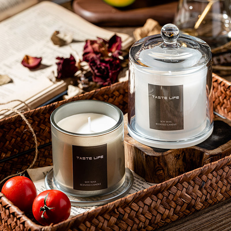 Bougie pot de verre | Bougie aromathérapie