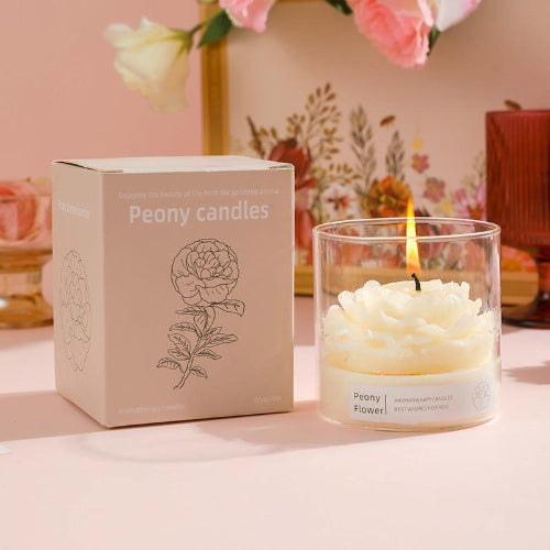 bougie daromatherapie jaune