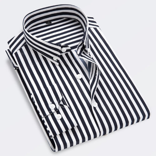 chemise décontractée homme noir