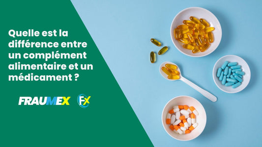 Quelle est la différence entre un complément alimentaire et un médicament ?