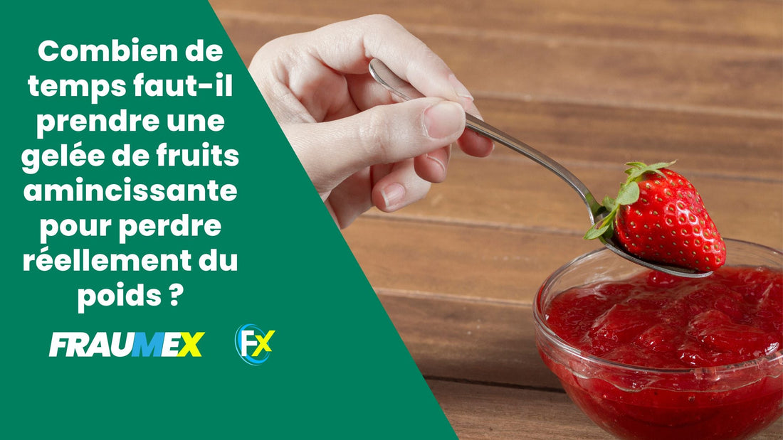gelee de fruits amincissante