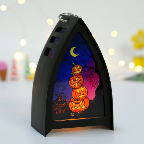Bougeoir halloween citrouille