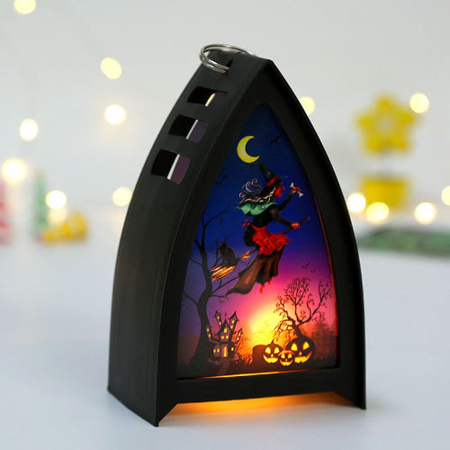 Bougeoir halloween vieille femme