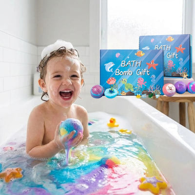 Boules de bain avec jouets pour enfants