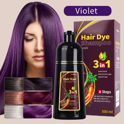 Coloration cheveux violet