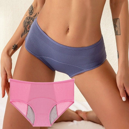 Culotte anti fuite rose