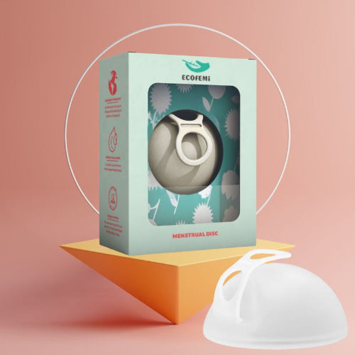 Disque menstruel blanc