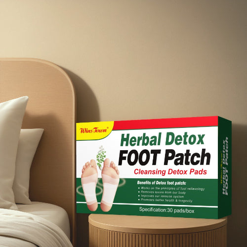 Patch detoxifiant pied herbe