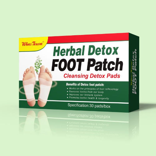 Patch detoxifiant pour pieds herbes