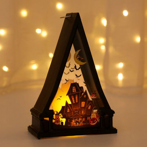 Triangle Halloween Cottage Chateau