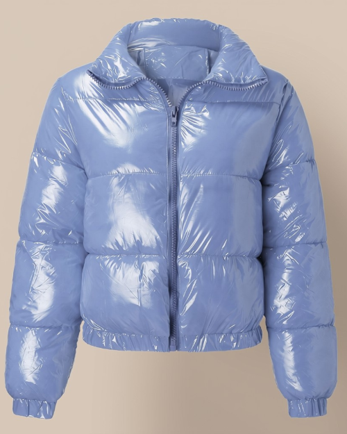 blouson pour femme bleu clair
