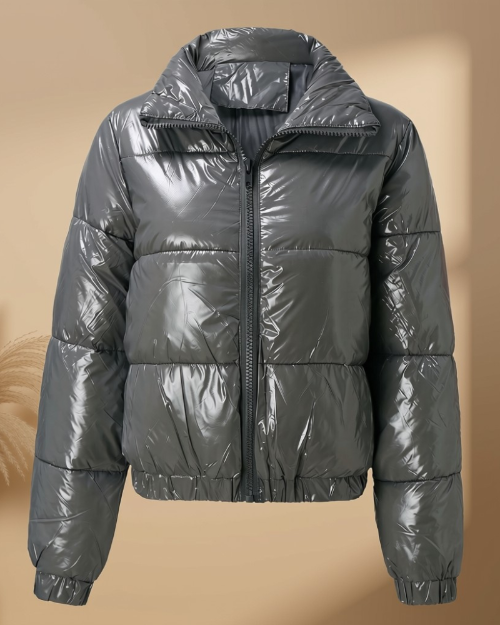 blouson pour femme gris
