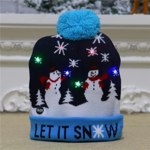 bonnet de Noël avec LED G