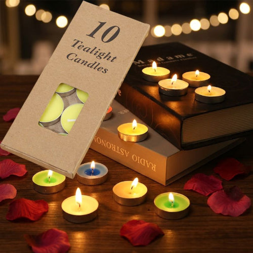 bougie de Noël jaune