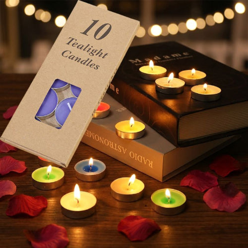 bougie de Noël violet