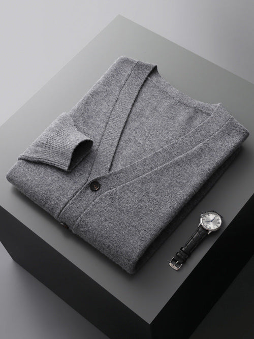 cardigan homme gris