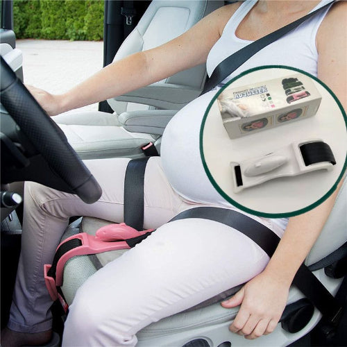 ceinture de securite femme enceinte gris