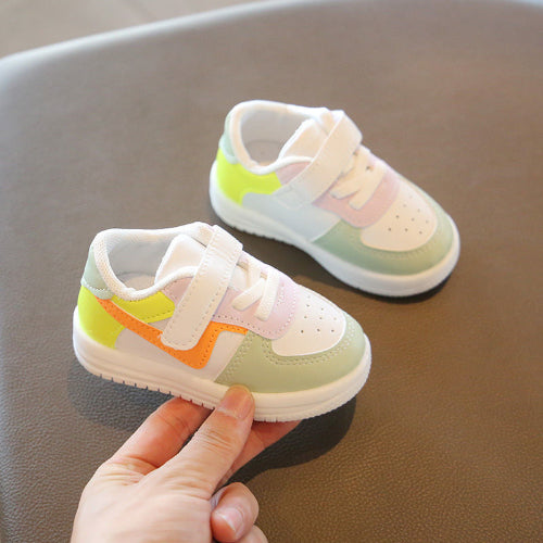 chaussure bebe orange