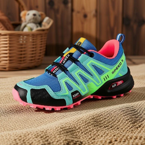 chaussure randonnée homme bleu vert