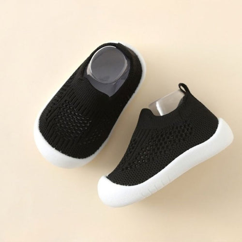 chaussure souple pour bébé noir