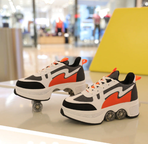 chaussures-a-roulettes-orange