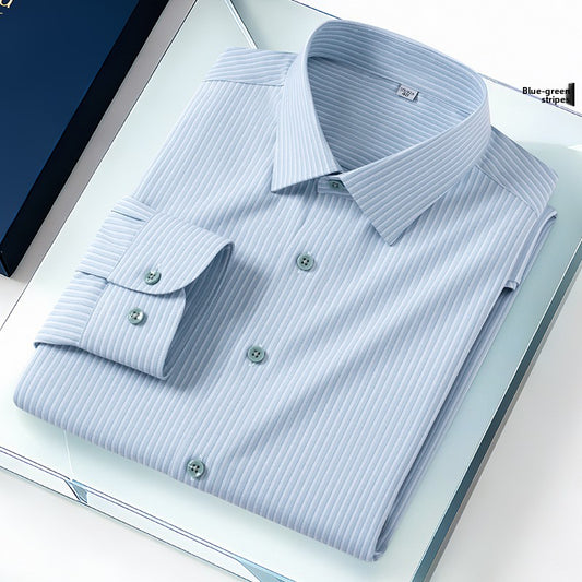 chemise à rayures décontractée pour homme