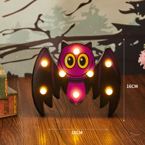 citrouille halloween Chauve-souris-A