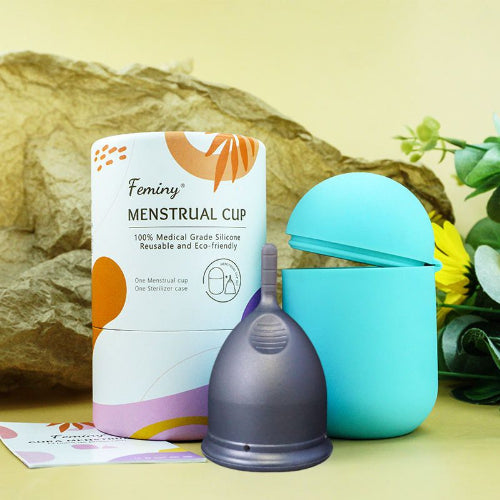 coupelle menstruelle noire