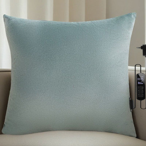 coussin electrique chauffant vert