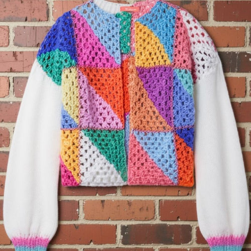 gilet bicolore