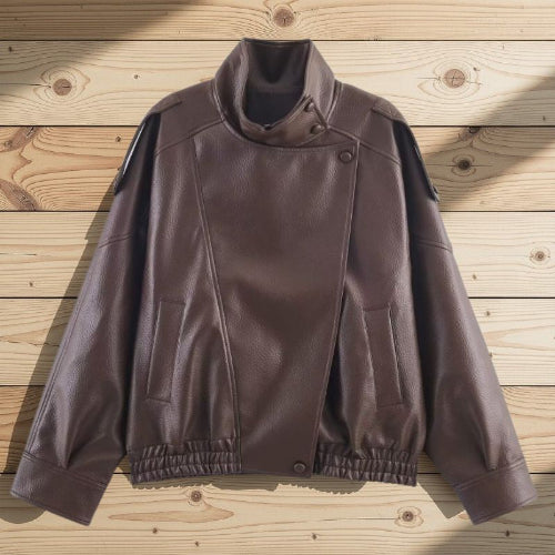 manteau fille marron