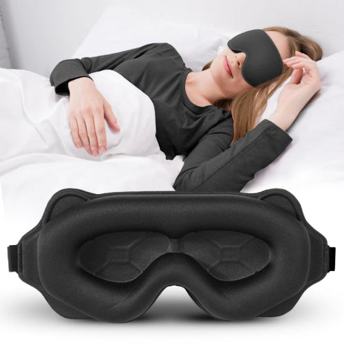 masques de nuit 3D noir