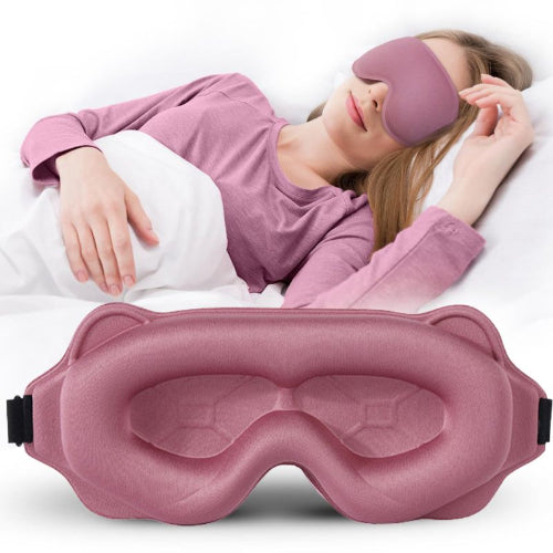 masques de nuit 3D rose