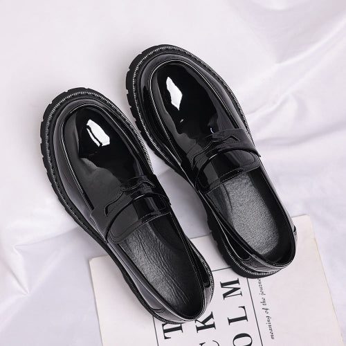 mocassins homme Couleur noir fini