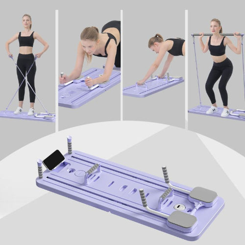 planche abdos violet