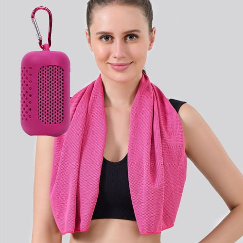 serviette sport rose