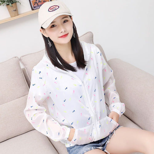 Vêtements anti-UV femme arete poisson